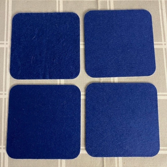 Kangaroo Australian Coaster Set of 4 Aluminum Felt Backed Outback Wildlife Rare - Picture 8 of 9